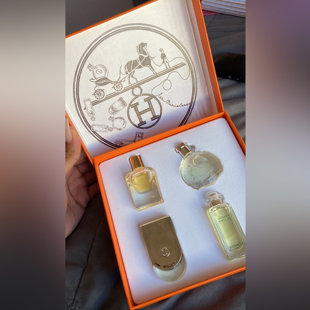 Authentic Hermes perfume set